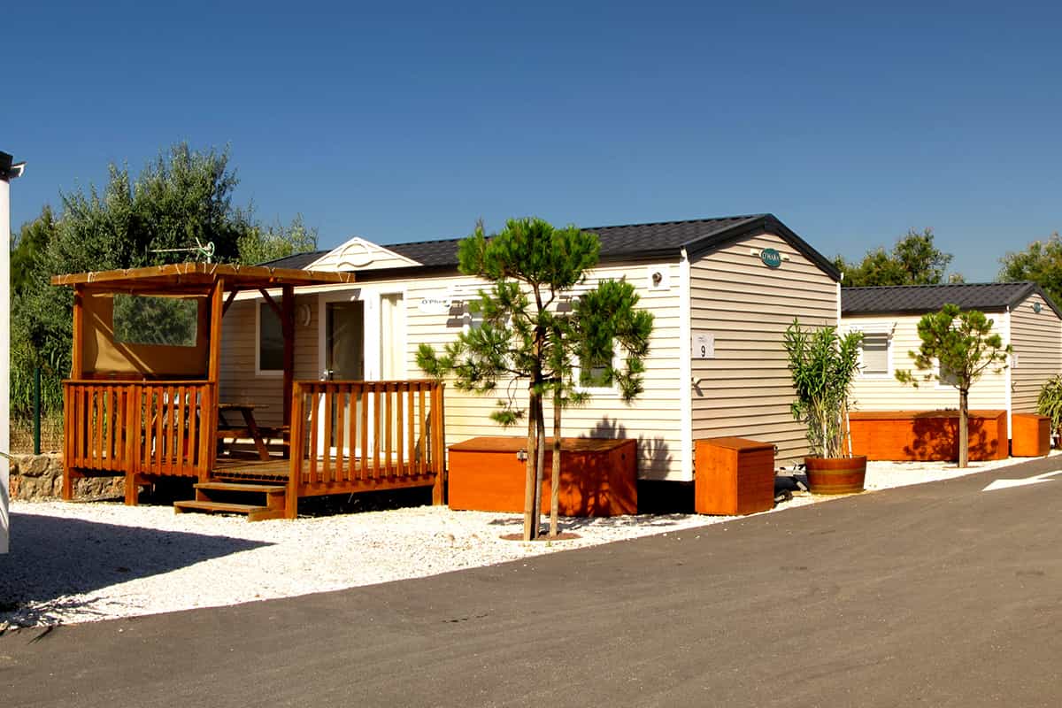 Camping Aude - Camping Cap Blanc mobil homes