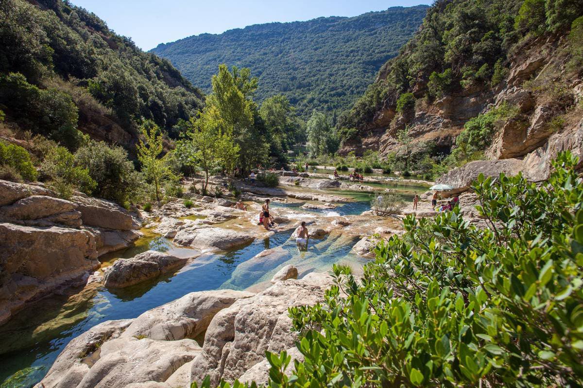 Camping Aude - Camping La Peiriere riviere