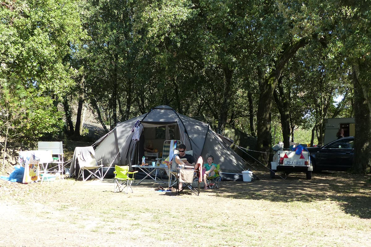 Camping Aude - Camping Le Martinet Rouge tente