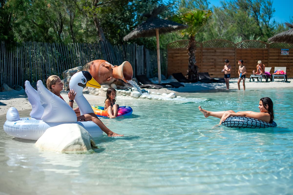 Camping Aude - Camping Soleil d'Oc lagon