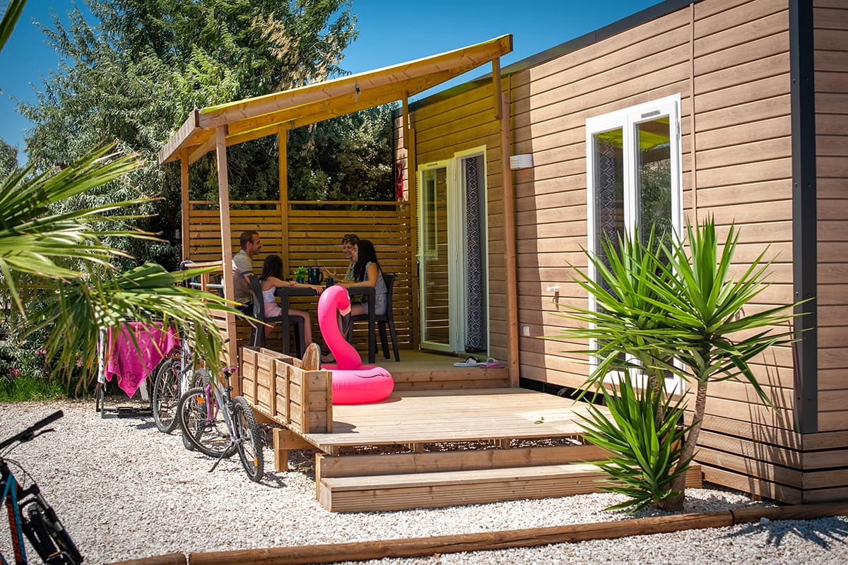 Camping Aude - Camping Soleil d'Oc mobil home